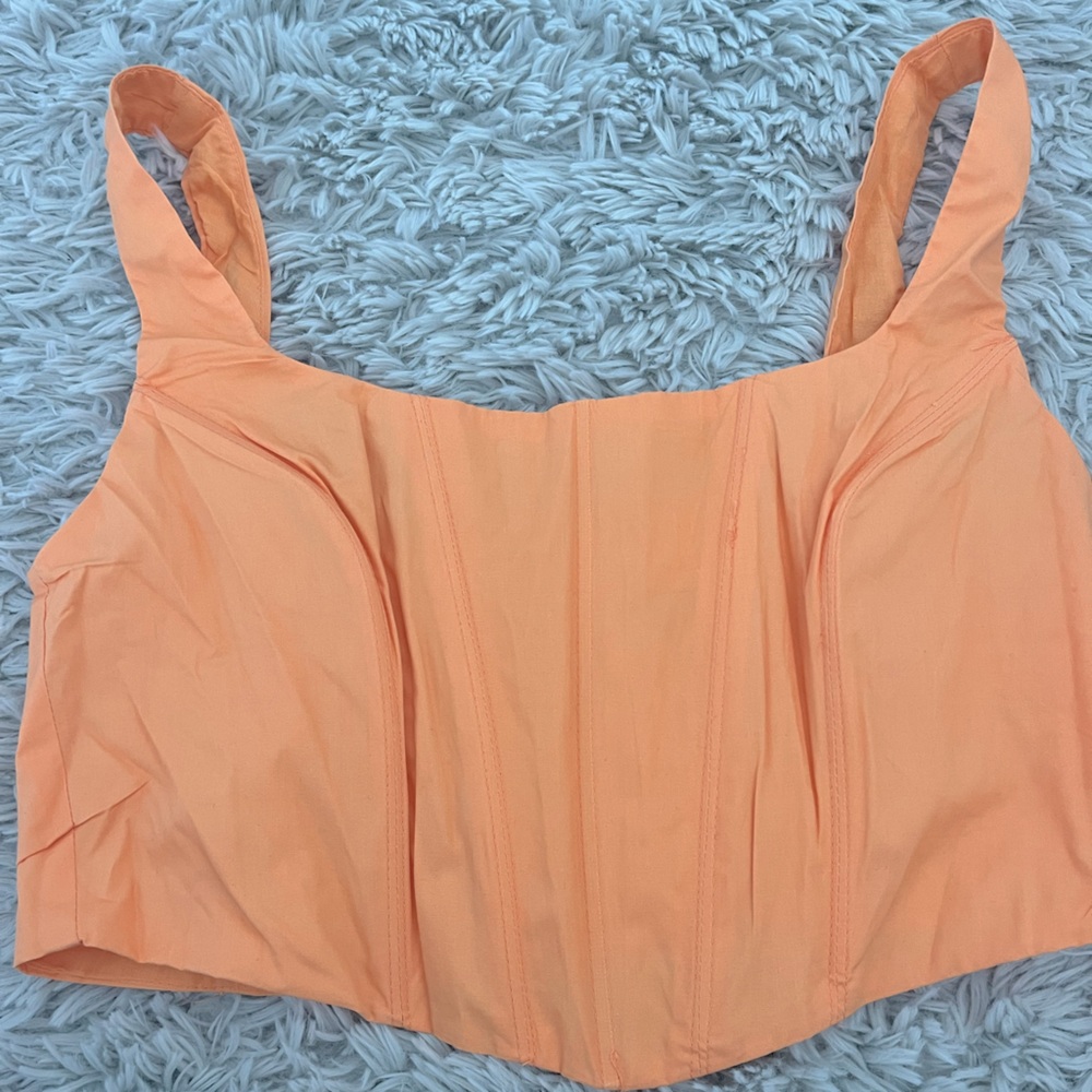 Princess Polly Orange Crop Top